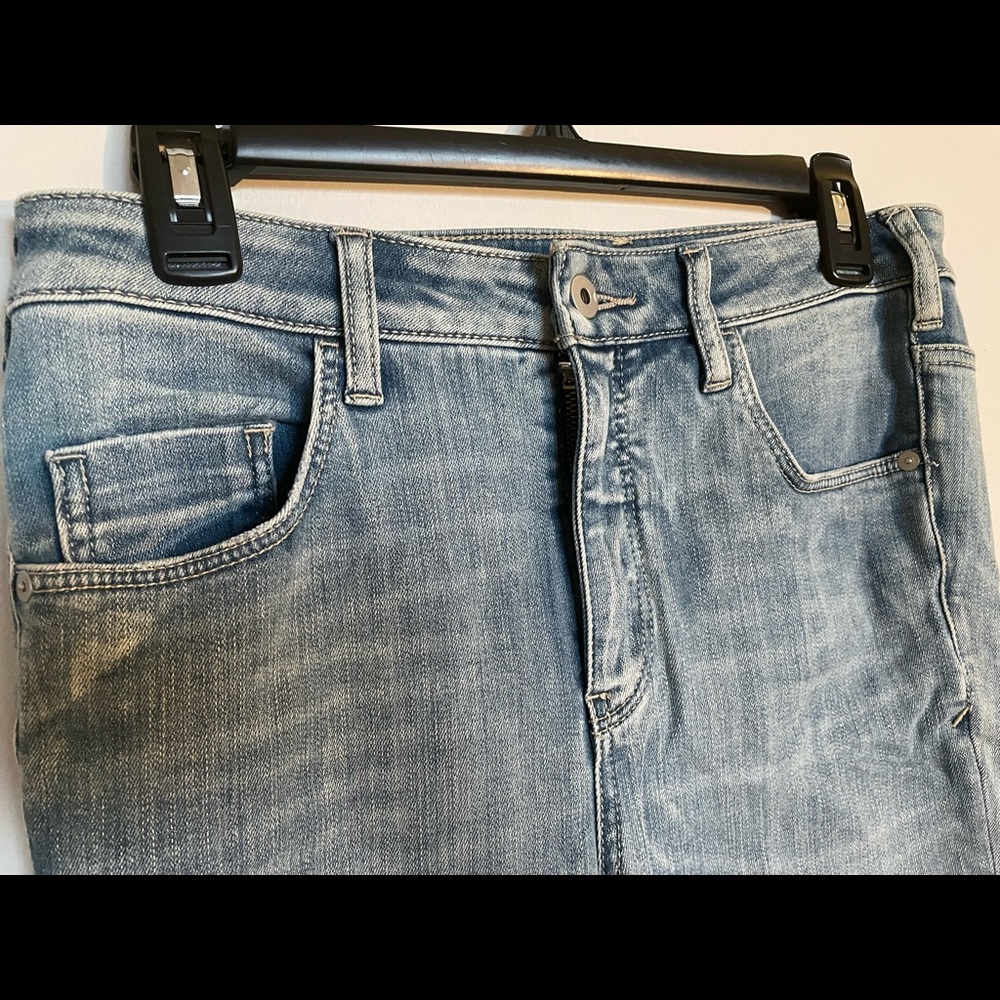 ANTHROPOLOGIE Pilcro and Letterpress ultra high-rise skinny jeans size 29